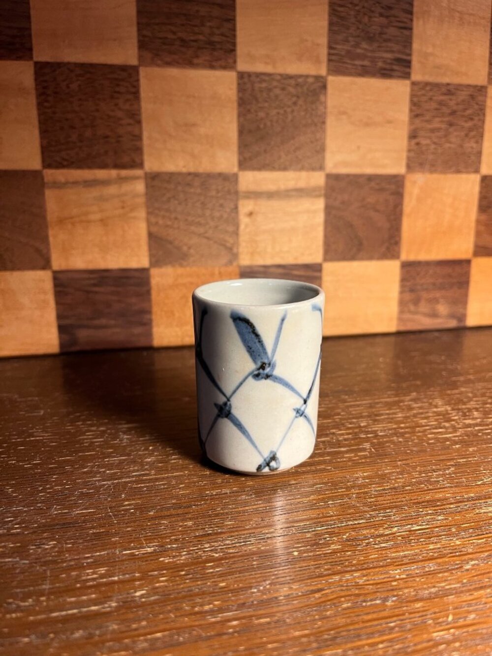 Handpainted Long Teacup A1027
